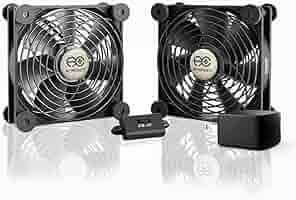 マルチファン S7-P 静音 デュアル 120mm AC電源ファン MULTIFAN S7, Quiet USB Cooling Fan, Dual 120mm - AC Infinity