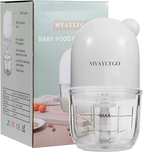 Miniatura 7 de Licuadora de alimentos para bebés y fabricante de alimentos, licuadora para bebés, máquina de puré de alimentos, molinillo de alimentos para bebés