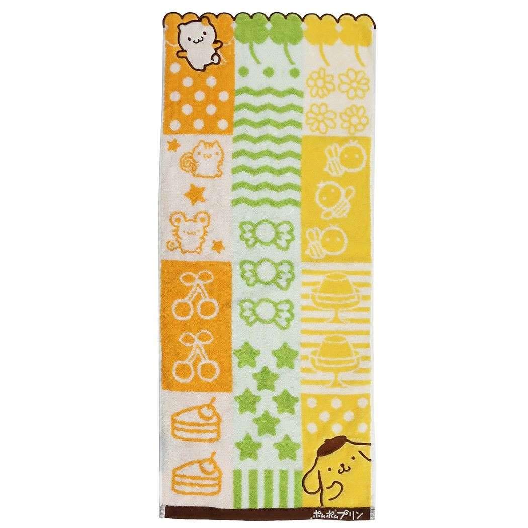 Amazon.co.jp: 丸眞 フェイスタオル サンリオ ポムポムプリン