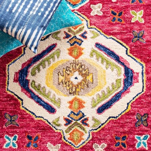 Image of Handmade Primium Collection Pure Woolen Carpet for Living Room,Bedroom and Hall (7 X 10) Feet Color Multi-13
