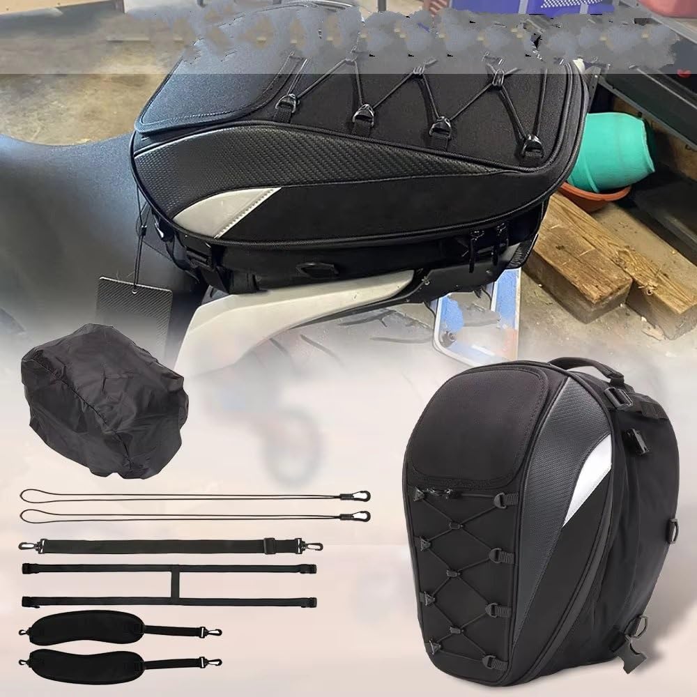 Baúl Moto Bolsa Trasera Motocicleta Case Baúl Moto