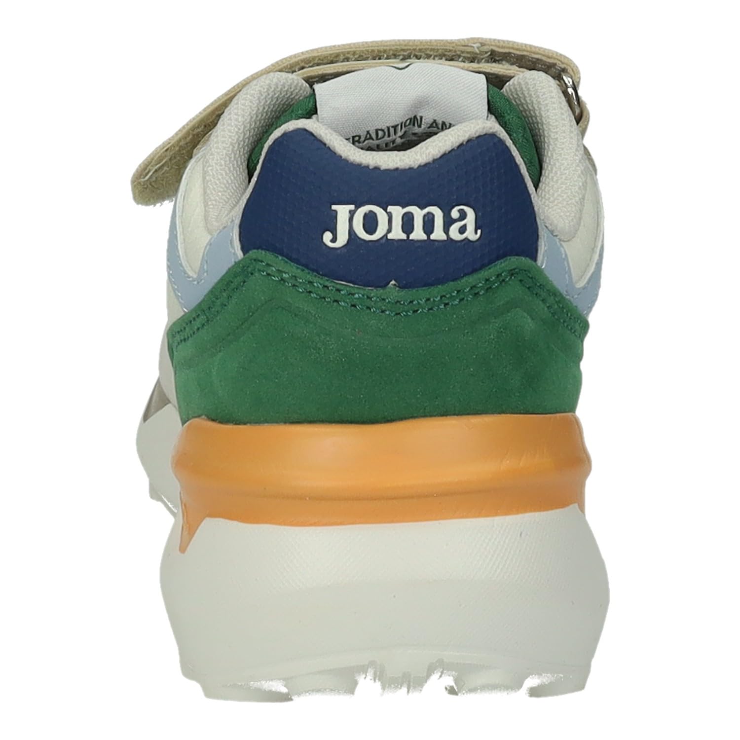 Joma J3080S2516V dziecięce trampki sportowe dla dzieci samoprzylepne zapięcie i elastyczne sznurówki, wielokolorowe wzornictwo dla dzieci sportowe