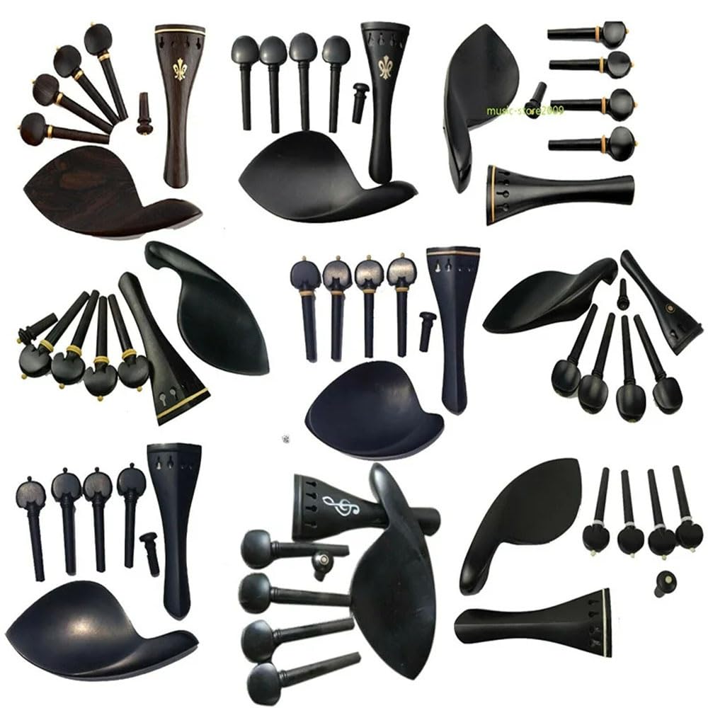 Lamelles D'érable, Filets for Violon, Alto, Violoncelle, Ou 20/100 Pièces, Bandes Noires Et Blanches(100pcs Violin)