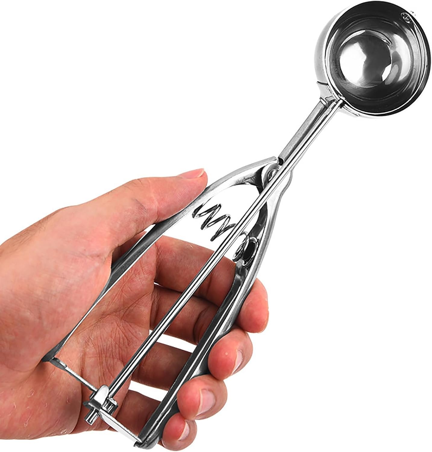 Fruit Scooper Ice Cream Scoop Ice Cream Scoop Ice Cream Scoop Ice Cream Ball Scoop Fruit Scooper for Kitchen(L)