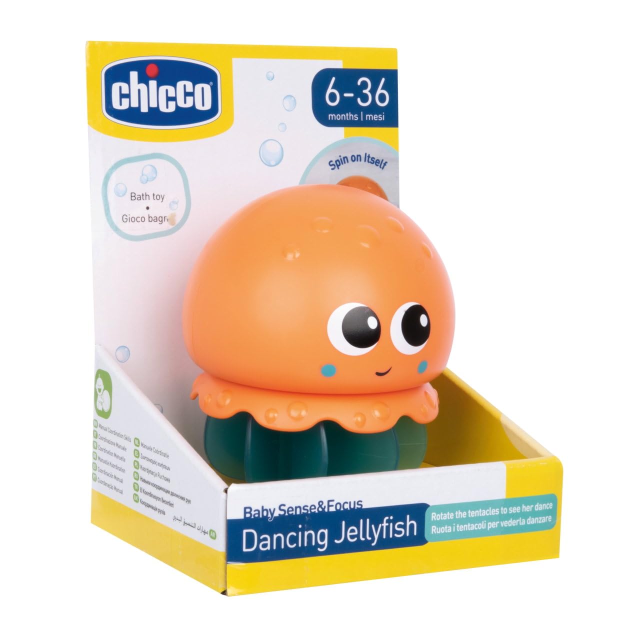 Amazon.com: Chicco - Bath Toy Orange 1 : Toys & Games