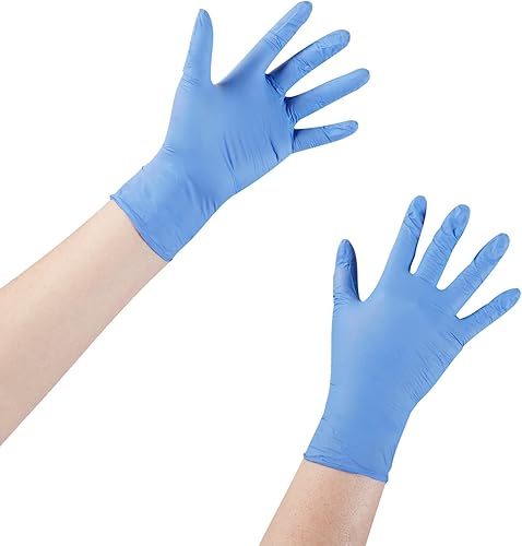 Miniatura 8 de McKesson Confiderm 3.5C - Guantes de nitrilo para examen, no estériles, sin polvo, azul, talla S, 200 unidades, 1 caja