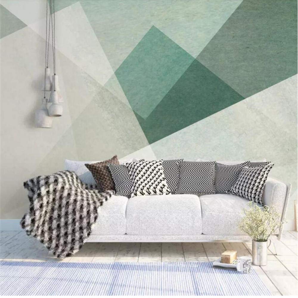 Amazon Co Jp Clhhsy カスタム壁紙3d写真壁画北欧レトロ幾何学的抽象的な形背景壁カラーブロックシンプルな3d壁紙 250x175cm Diy 工具 ガーデン