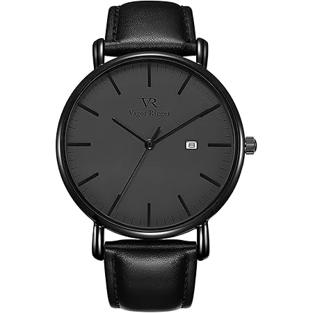 FANMIS Orologio Da Uomo Al Quarzo Con Cronografo | Cassa In Acciaio E Cinturino In Pelle | Quadrante Oro Rosa Resistente Ai Graffi | Impermeabile 3 ATM | Regalo Di Lusso - 4