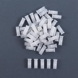 Kopida 100 Pcs Squeaker Reed Shoes Toy Repair Noise Maker Insert Replace, Plastic Toy Whistle DIY Accessories