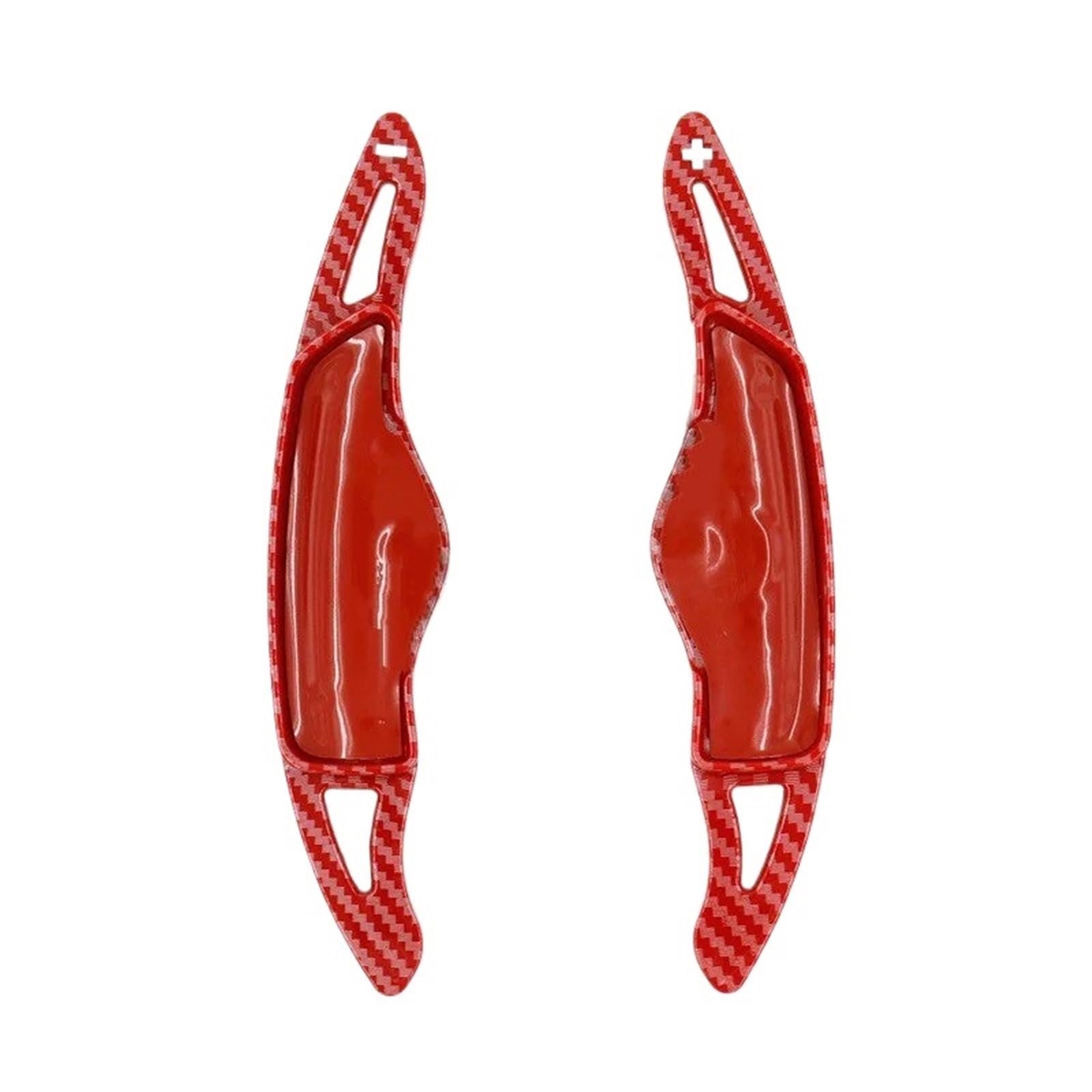 Yakisa Red Paddles Shift For Hyundai For Tucson Nx4 For Genesis G70 Car Steering Wheel Shift Paddle Extend Shifters Sticker Paddle Shifter(Red)