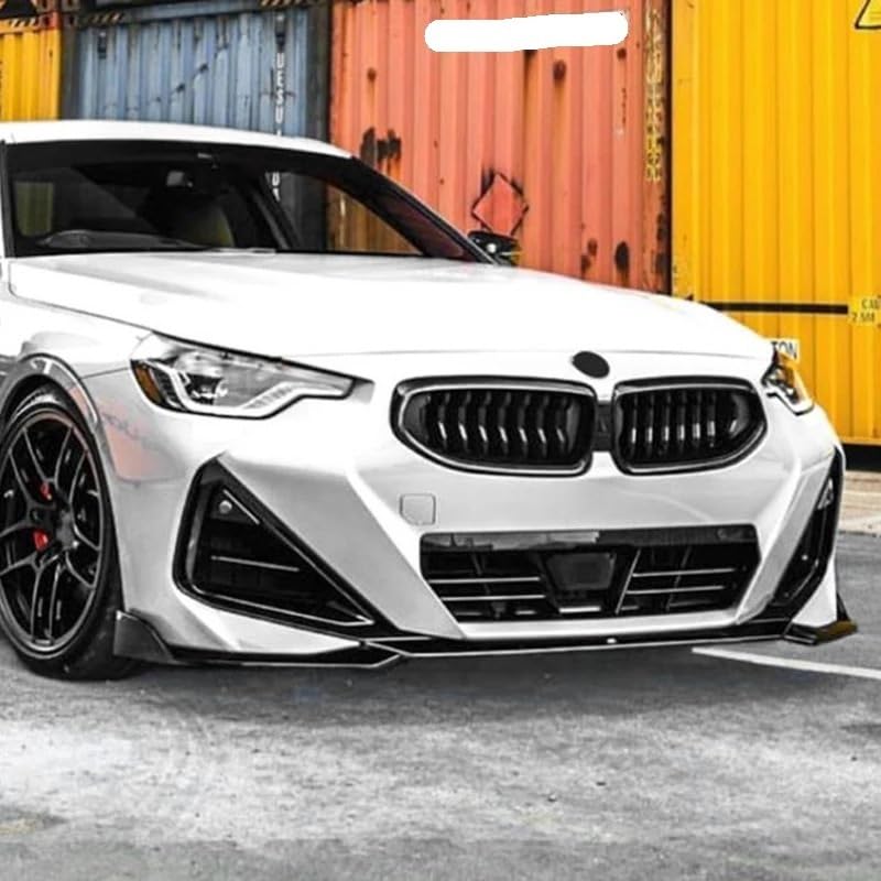 Lèvre de pare-chocs avant BMW Série 2 G42 diffuseur style Performance sport - 4
