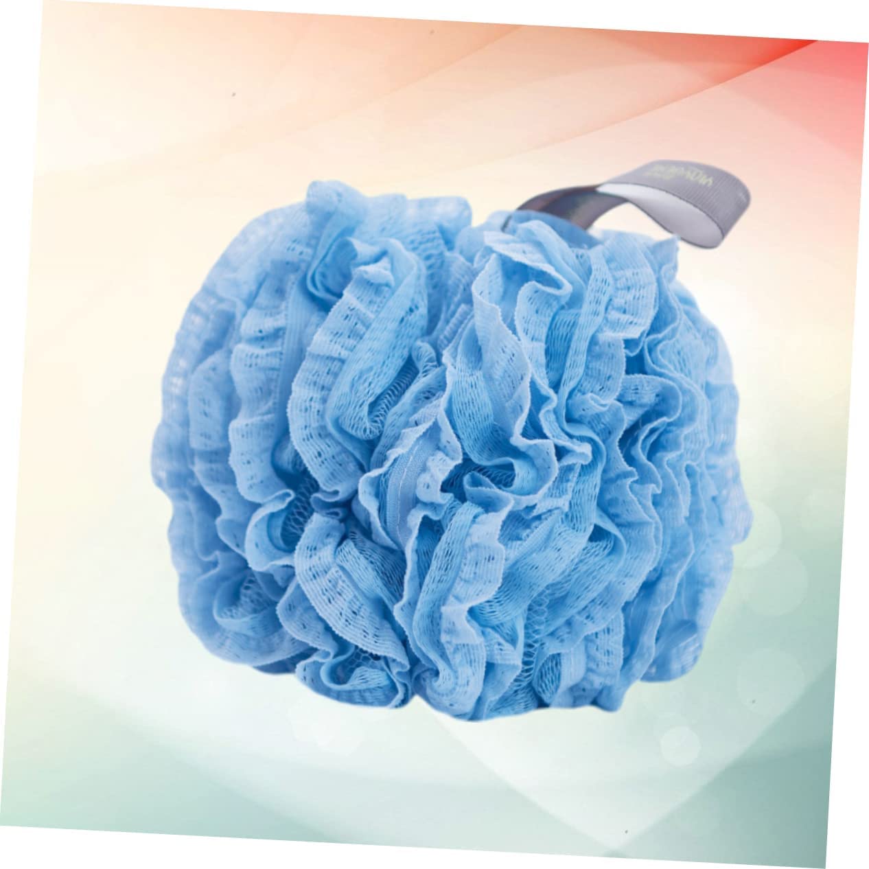Szlifierka do ciała Travel Loofah Loofah Dish Gąbka Bubble Sponge Pufa Prysznicowa Loofah Brush Poduszka Rękawiczki Piłka do kąpieli Piłka do kąpieli Błękitna wytworna dziewczyna Kąpiel Loofah Prysz