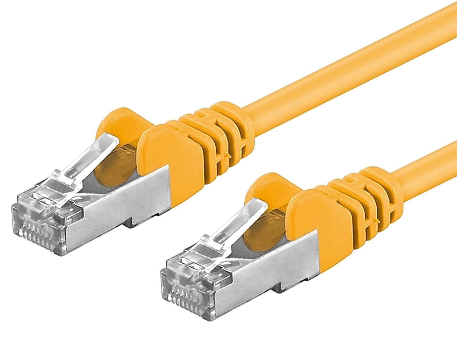 PremiumCord Patch Cable CAT6a S-FTP, RJ45-RJ45, AWG 26/7 10m Colour Yellow