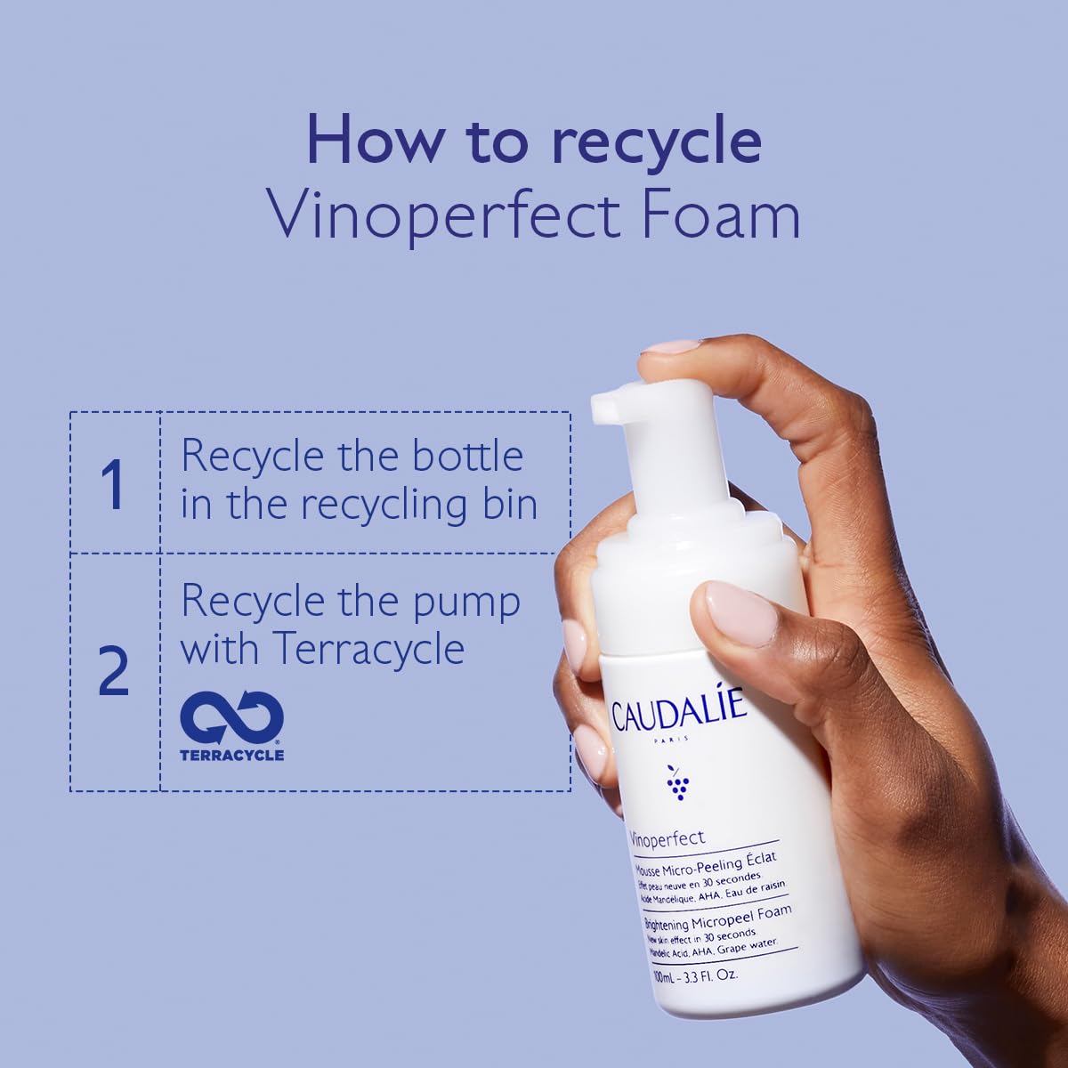Caudalie VinoSchiuma perfetta Micropeeling Luminosità