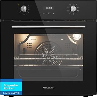 Einbaubackofen 60 cm, 70 L Volumen