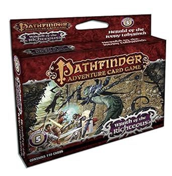 Pathfinder Adventure Card Game: Wrath of the Righteous Adventure Deck 5: Herald of the Ivory Labyrinth (Pathfinder Adventure- Wrath of the Righteous Adventure)