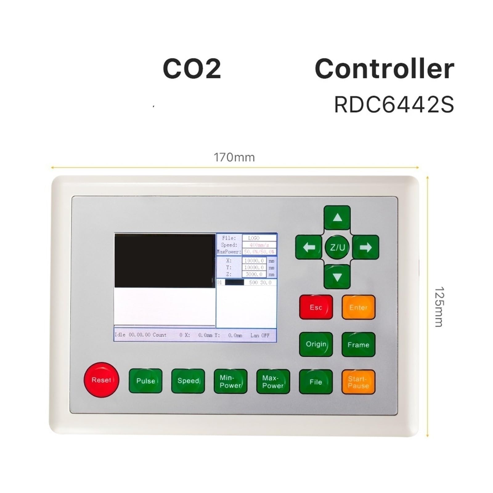 Controlador CNC, Controlador DSP Láser Co2 RDC6442G For Máquina De Grabado Y Corte RDC 6442 6442G 6442S para enrutador CNC(Plus Wireless Handle)