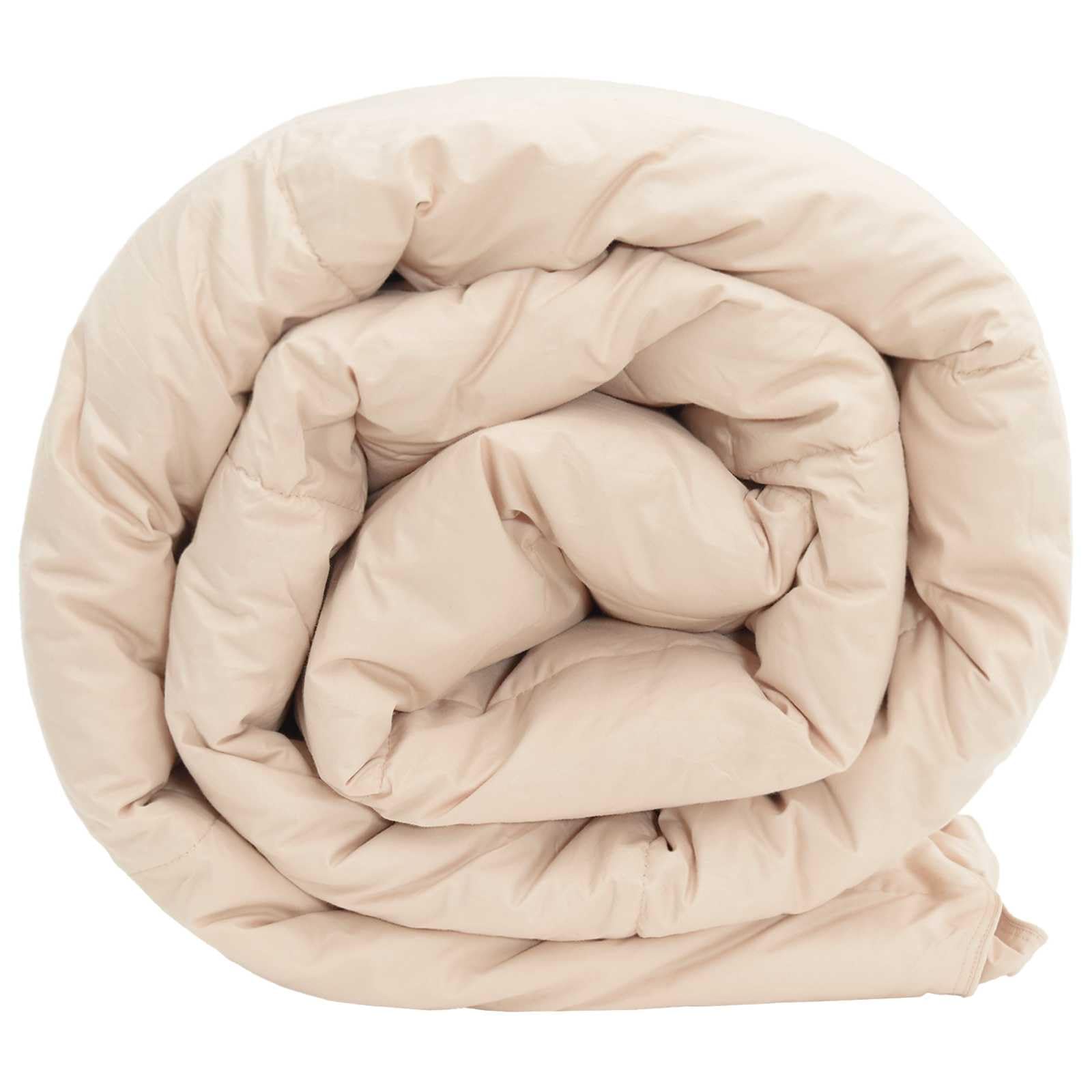 vidaXL Sommerdecke Beige 135 x 200 cm 100% natürlicher Kapok