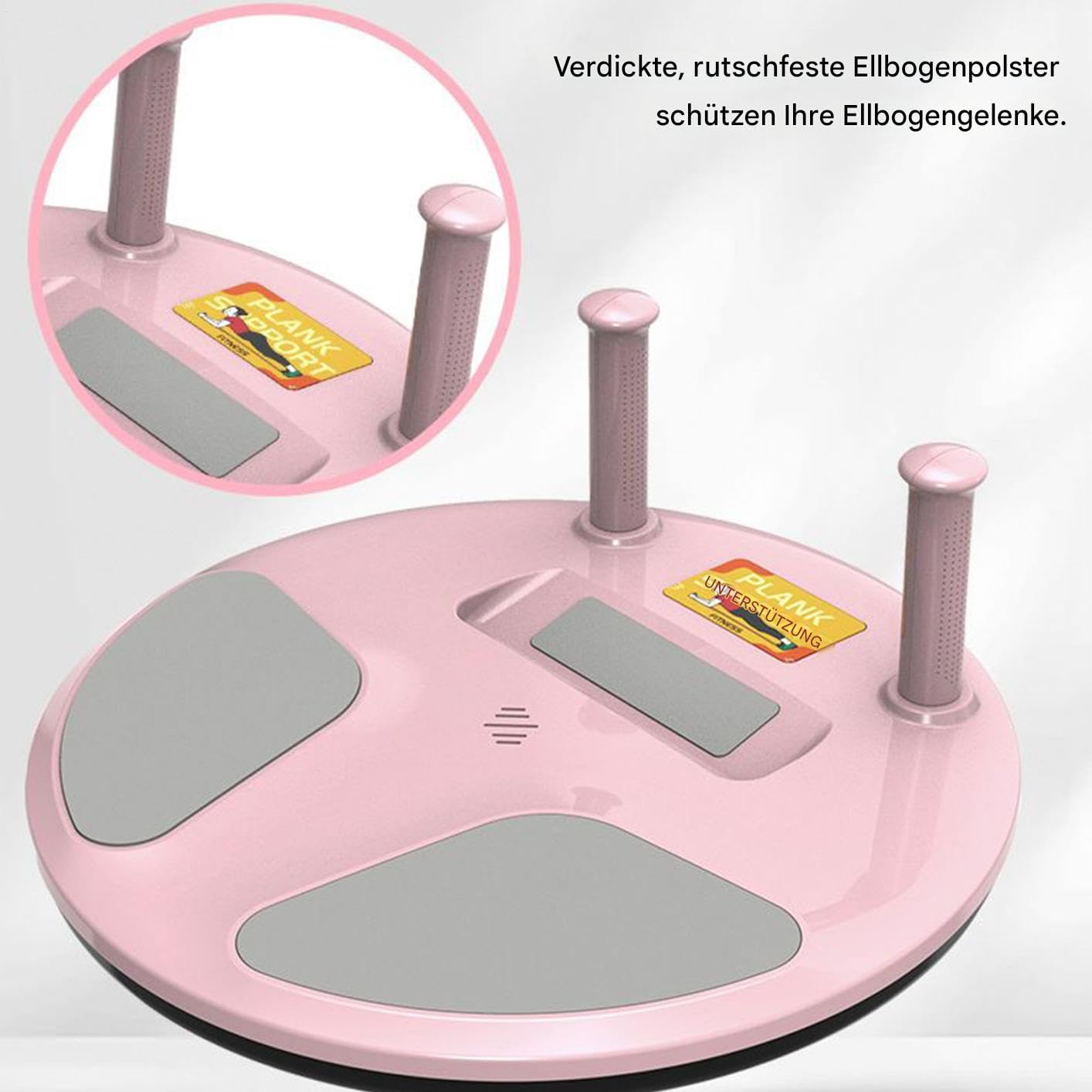 Roller per Esercizi Addominali Allenamento Fitness Per Muscoli Del Core | Allenatore Addominale con 4 Ruote Per Uomini, Donne, Giovani, , Appassionati Di Fitness E Bodybuilding