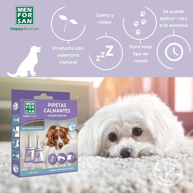 Foto 2 de 5 de MENFORSAN Pipetas calmantes para Perros