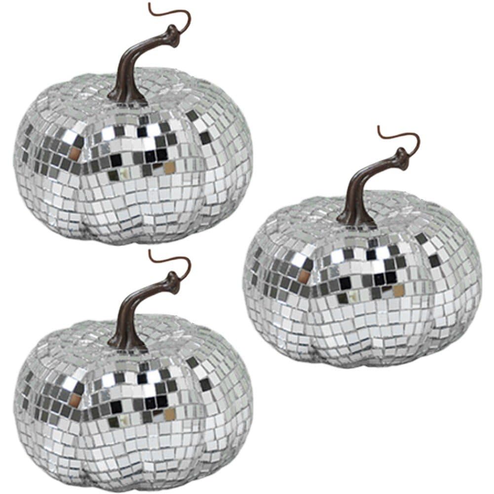 Citrouille artificielle miroir, le cadeau décoration de Thanksgiving