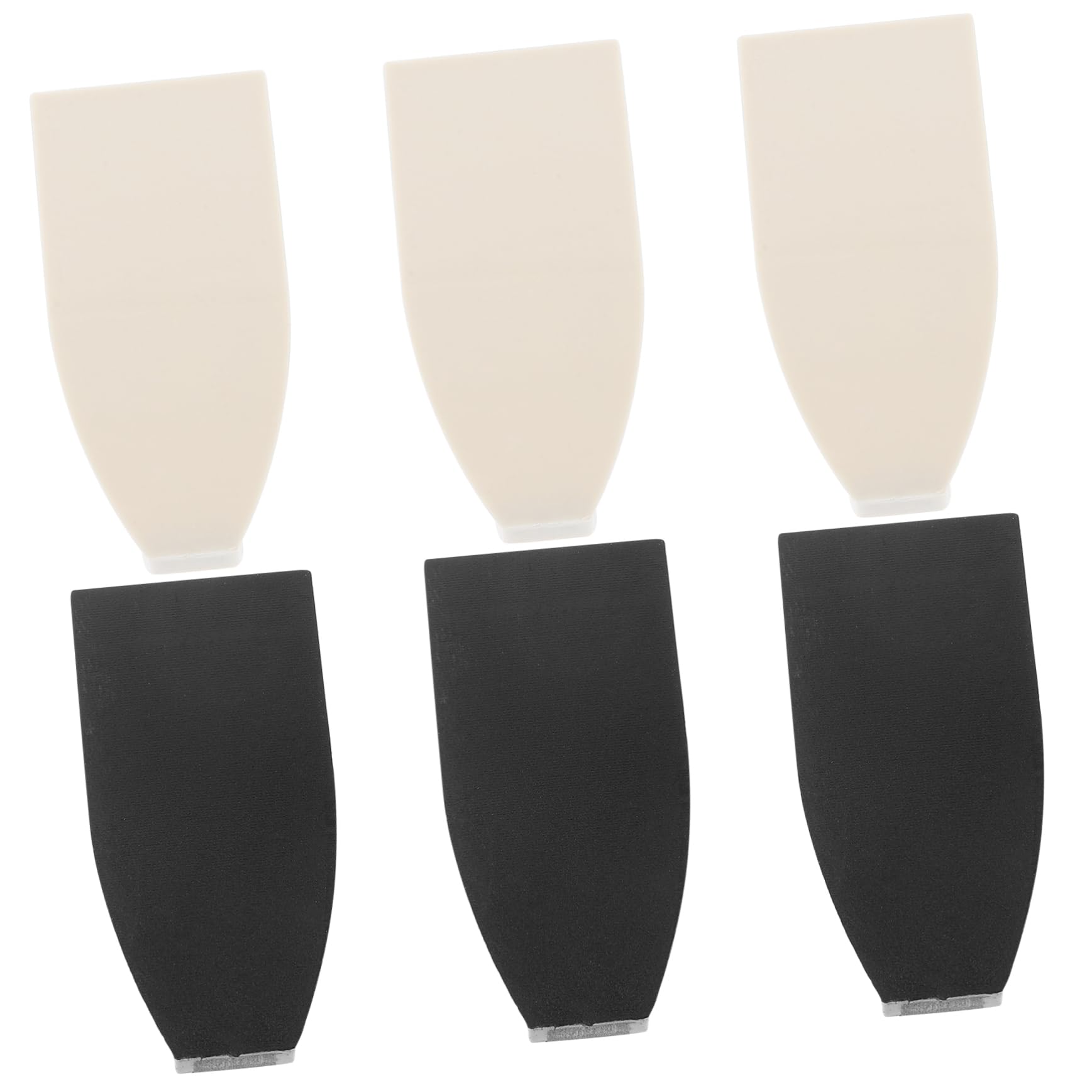 BESPORTBLE 6Pcs Bass Bow Tips Plastic Cushion Repair Parts for Stringed Instruments Durable Replacement Accessories for Quick Maintenance and Easy Repairs