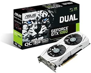 Asus DUAL-GTX1060-O3G Graphics Card Nvidia GeForce GTX 1060
