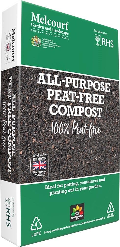 Compost for Pots, Planters, Beds & Borders, Soil Enrichment & Planting Bags