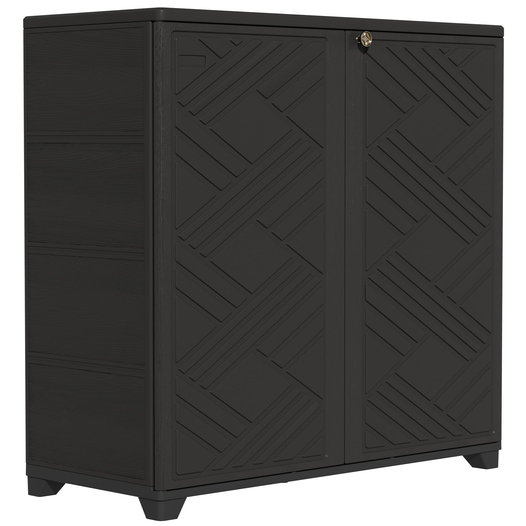 家具 Storage Bush Business Furniture Studio A Low Storage Cabinet with Doors