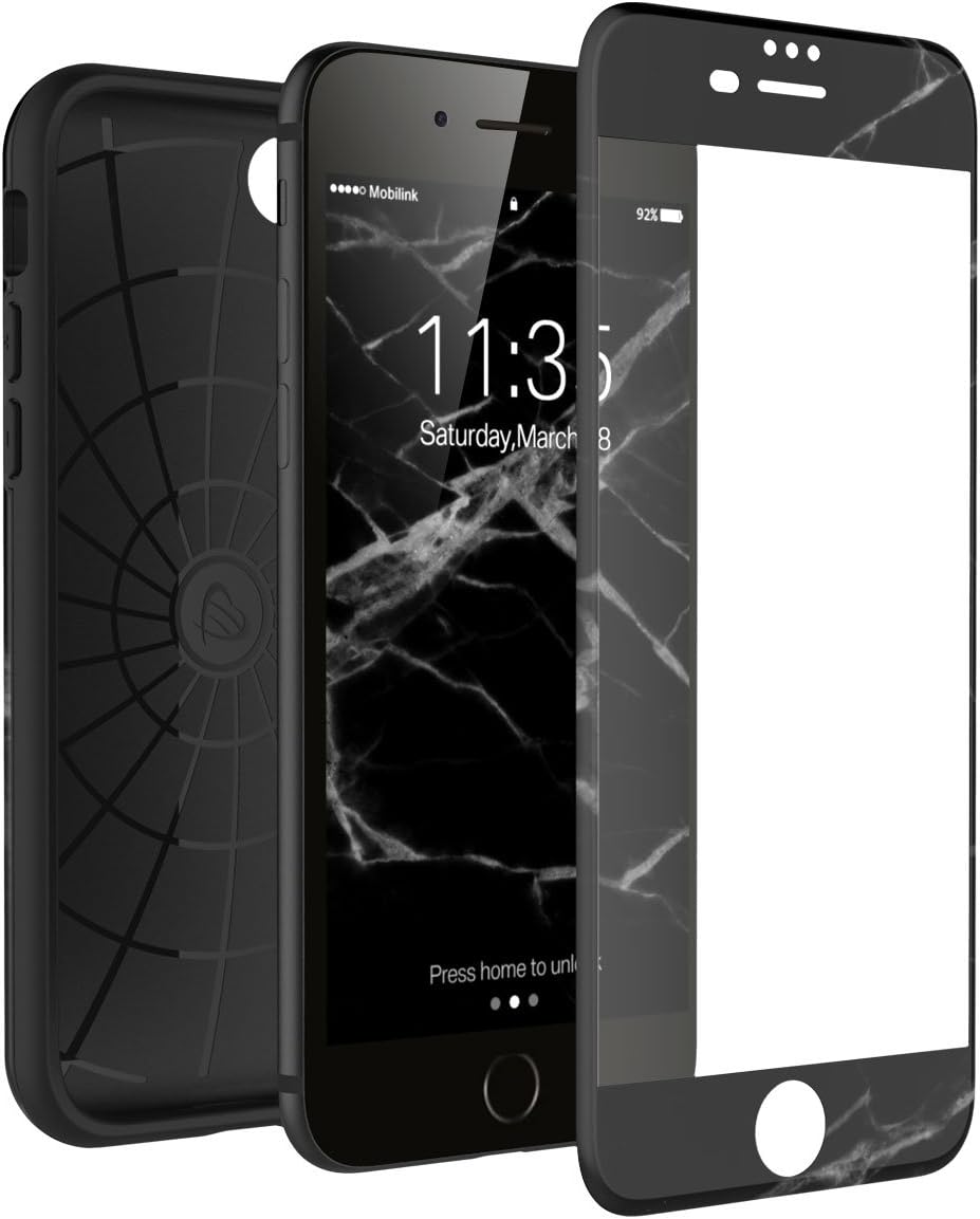 LUVVITT [Artology] アーマーケースと強化ガラスセット iPhone 7 Plus / 8 Plus用 - バンドル