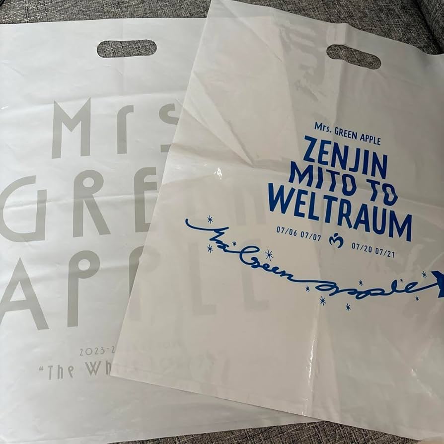 Amazon.co.jp: Mrs. GREEN APPLE ショッパー ショップ袋 ミセス