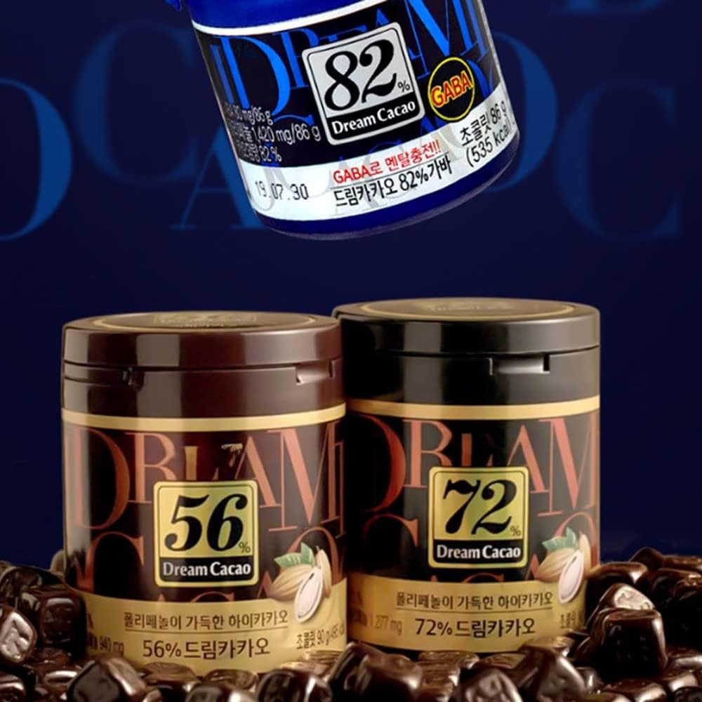 Amazon.com : 韩国进口乐天巧克力黑巧 Korea Lotte Dark Chocolate 86g