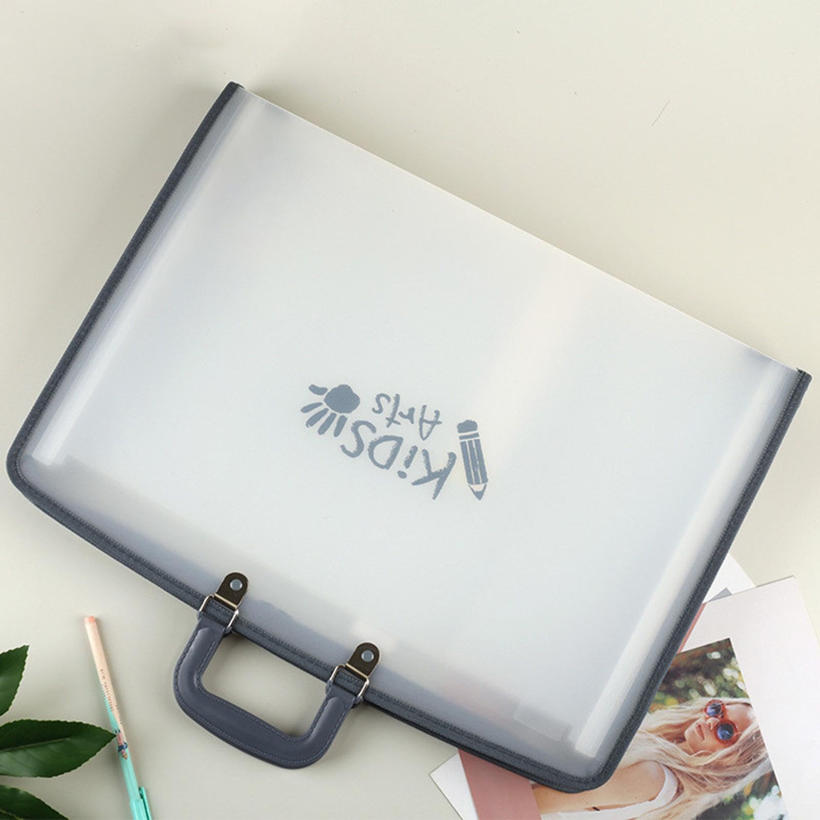 Carpeta de archivos expandible, Organizador de documentos Carpeta de | Organizador de archivos con cremallera, organizador portátil de almacenamiento de docum