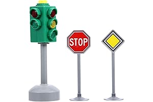Traffic Light Lamp Educational Kids Playset