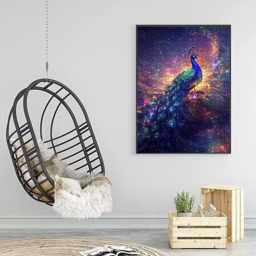 Puzzle 6000 Pezzi, Peacock Sogno 3D Puzzle per Adulti Impegnativo, Educa Puzzles Artistico, Divertente E Stimolante Puzzles Decorativo per La Famiglia, Regalo e Decorazione Pareti DX0YL6-695