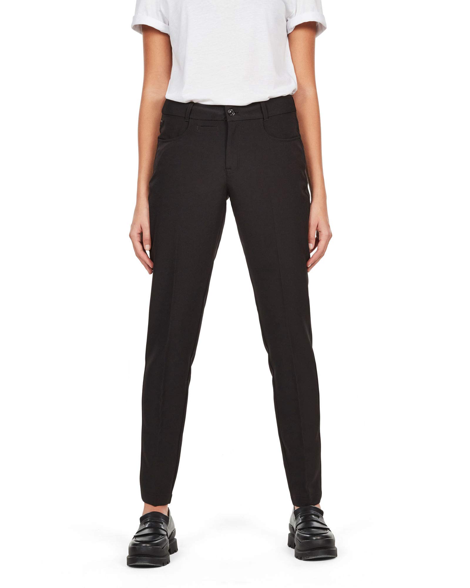 G-STAR RAW Damen D-STAQ Mid Waist Skinny Ankle Chino