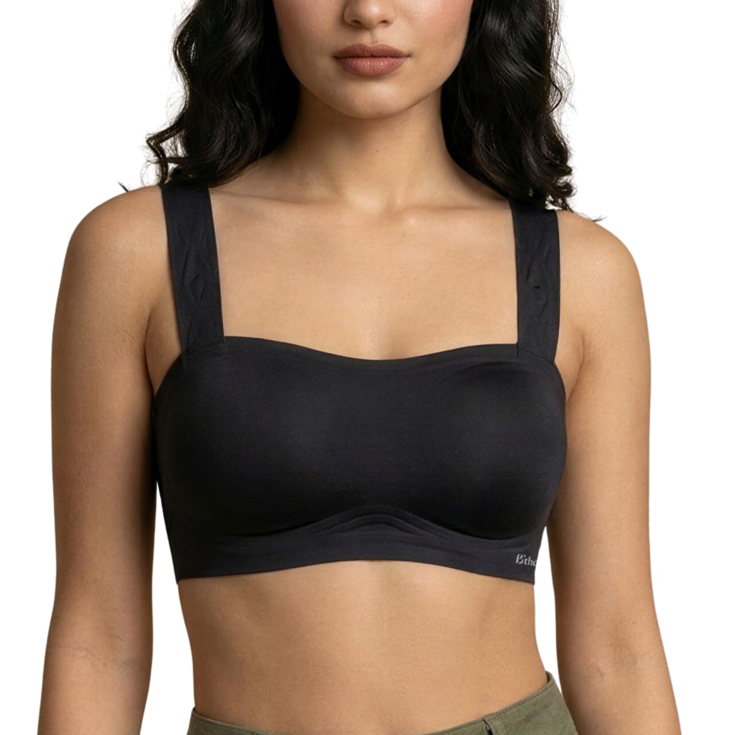 B’There Women’s Premium Wire-Free Seamless Balconette Bralette | Cloud-Soft Fabric with Stretch Design | Lightweight Slip-On Everyday Lounge Bralette-picture-38