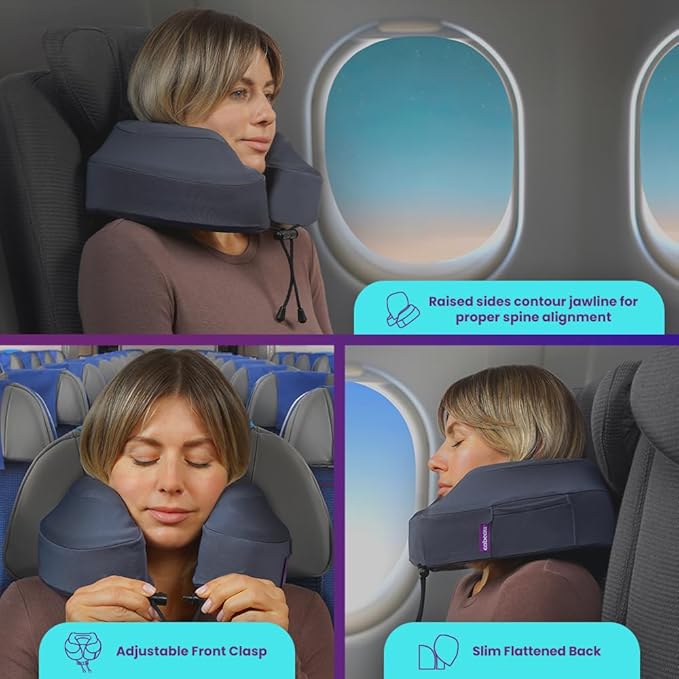 Almohada de Viaje Memory Foam para Cuello miniatura 4