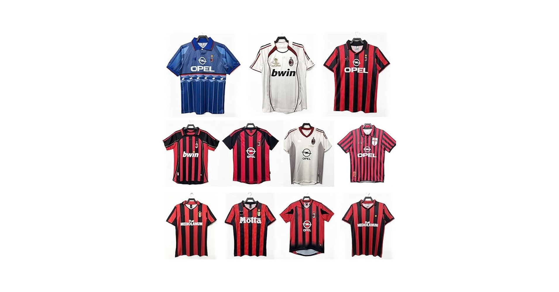 ⭐️お値引き中❗️【美品・希少】⭐️ACミラン　サッカーユニホーム　サッカーシャツ Amazon.co.jp: [yofab] ミランサッカークラブ ユニフォーム に