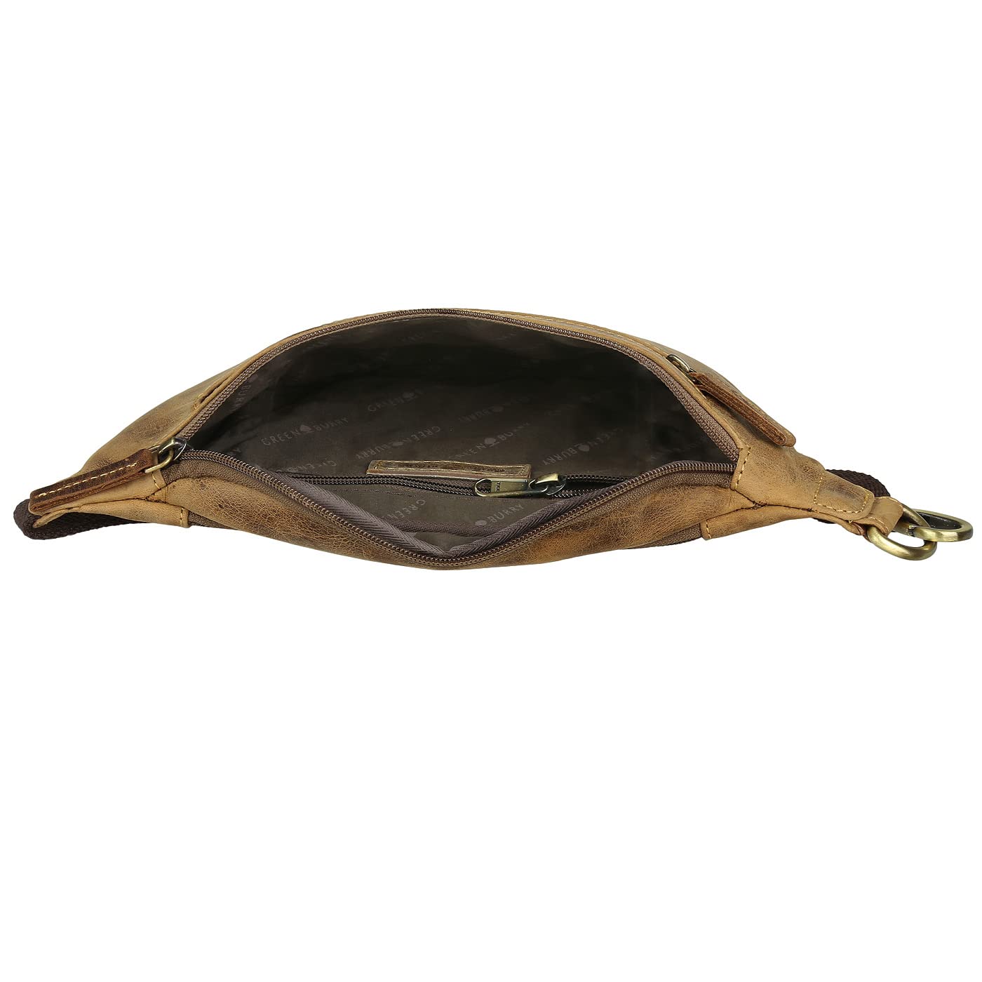 Greenburry Vintage Gürteltasche Leder 22 cm