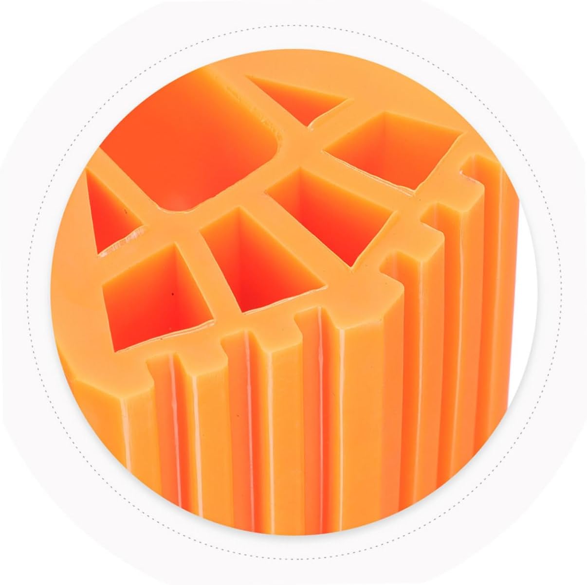 DOITOOL 8Pcs Ladder Leg Mats Non Slip Rubber Feet Replacement Pads for Home Office Construction Heavy Duty Floor Protection with Excellent Grip Smooth Wet Surfaces