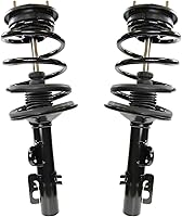 Vista 724 de Detroit Axle - Kit de suspensión delantera de 10 piezas para Chevy Aveo Aveo5 Pontiac G3 Wave 2 Ready Struts Assembly 2 Enlaces de barra
