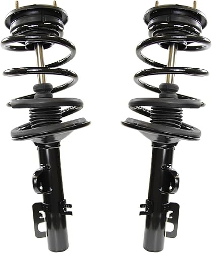 Miniatura 724 de Detroit Axle - Kit de suspensión delantera de 10 piezas para Chevy Aveo Aveo5 Pontiac G3 Wave 2 Ready Struts Assembly 2 Enlaces de barra