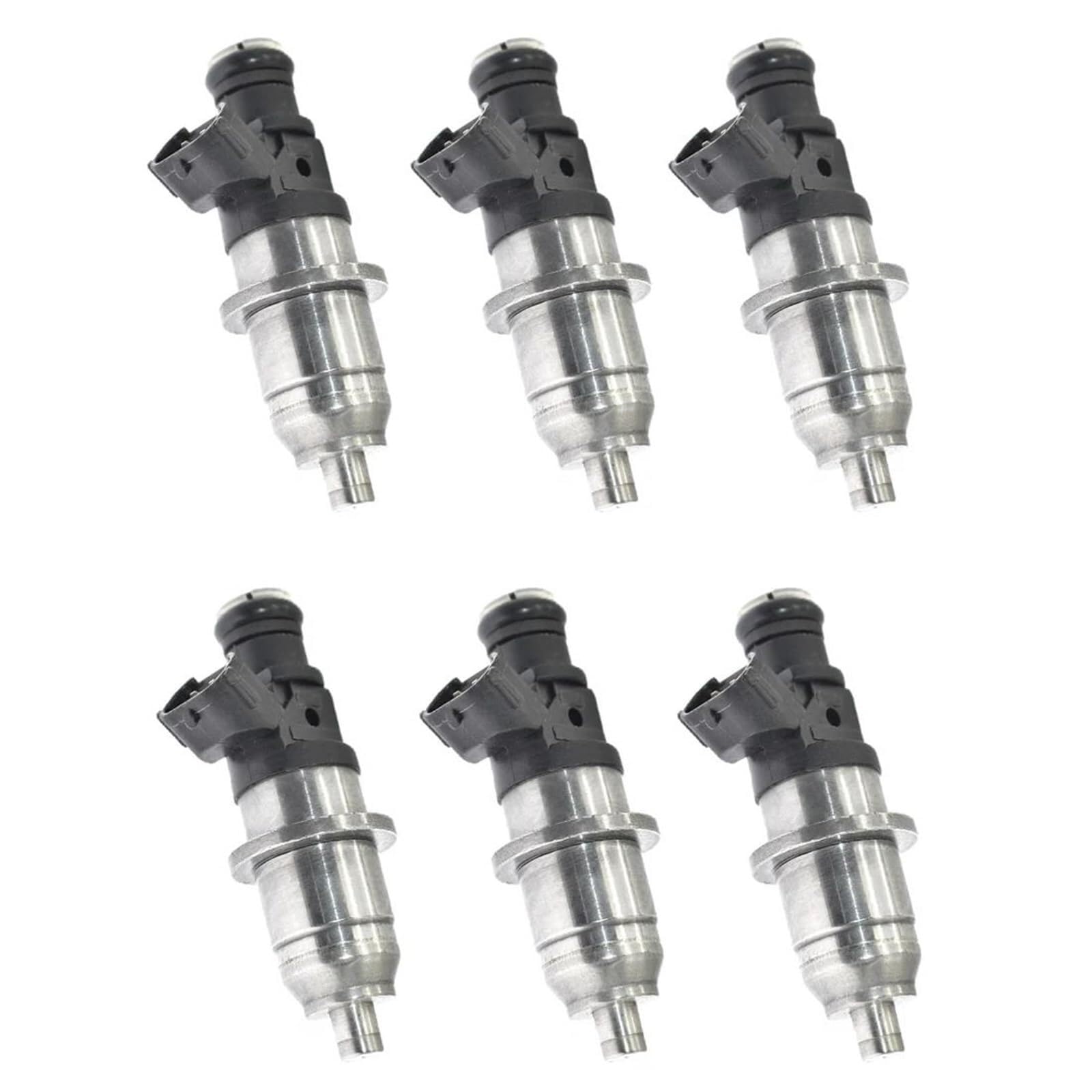 Gigmeyekip 6Pcs Petrol Fuel Injector For Mitsubishi For Pajero For Rvr For Lancer For Legnum E7t05071 1465A002/3/4 Mr560552 Md341969 Md354777 Md361842 Fuel Injector Nozzle