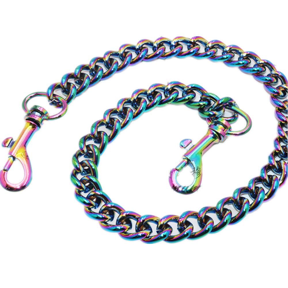 1.3 cm Rainbow Shape Purse Gold Metal Handle Chain Strap Replacement Handle Crossbody Shoulder Strap Handbag (length 39