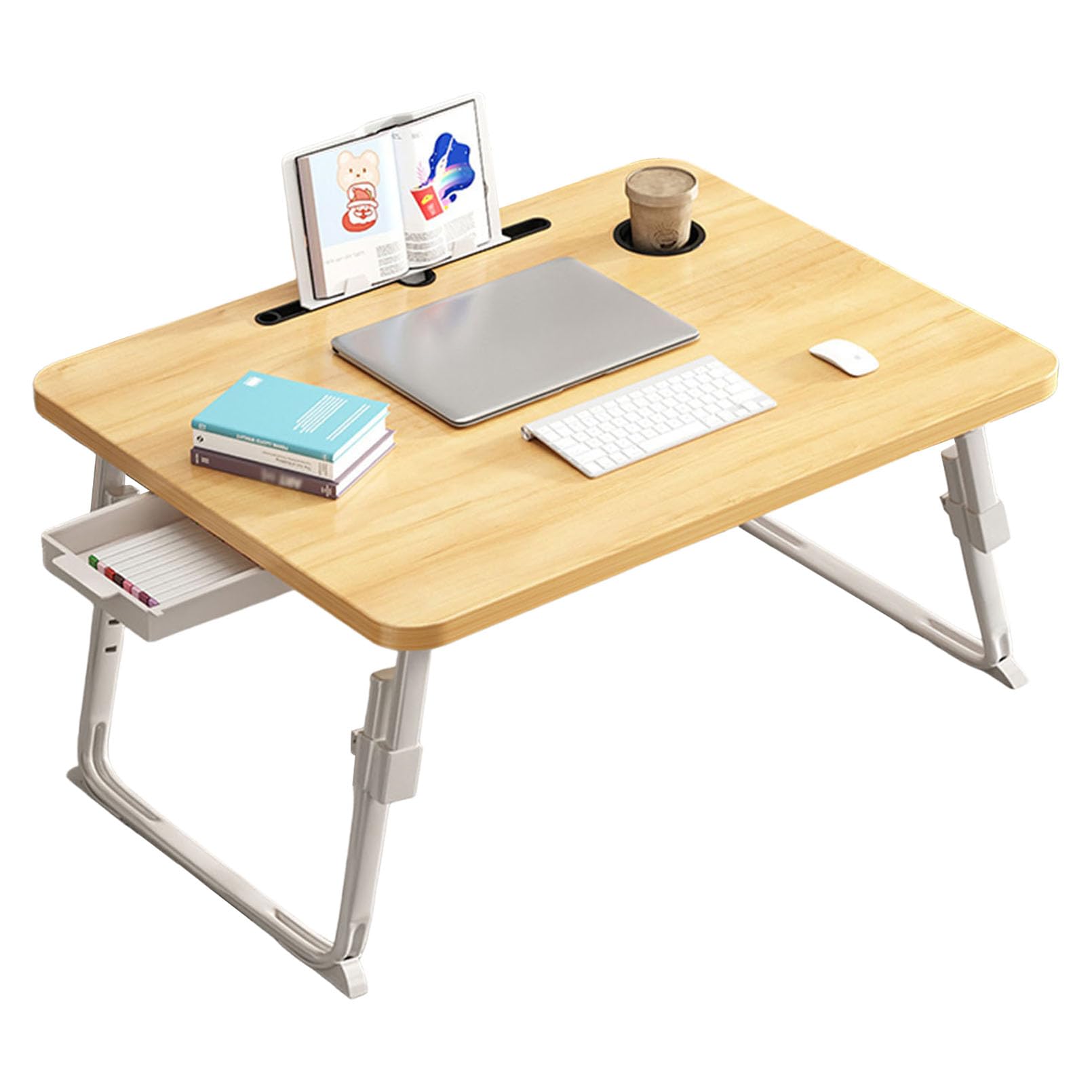 Table de lit pliante bureau pour ordinateur portable réglable