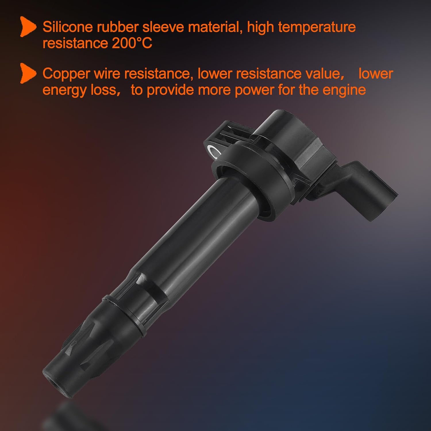 PAPAPARTS Set of 4 Ignition Coil Packs UF725 Compatible with Chevy Spark 2013 2014 2015 1.2L L4 VIN:9, OE C1846, 5C1903, UF-725, 25190788