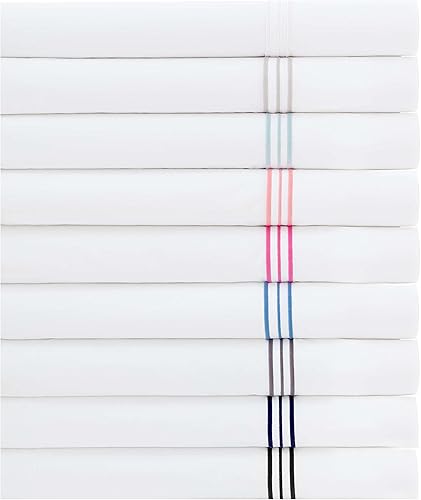 Miniatura 3 de Funda nórdica Trio White, tamaño individual, patrón de rayas blancas