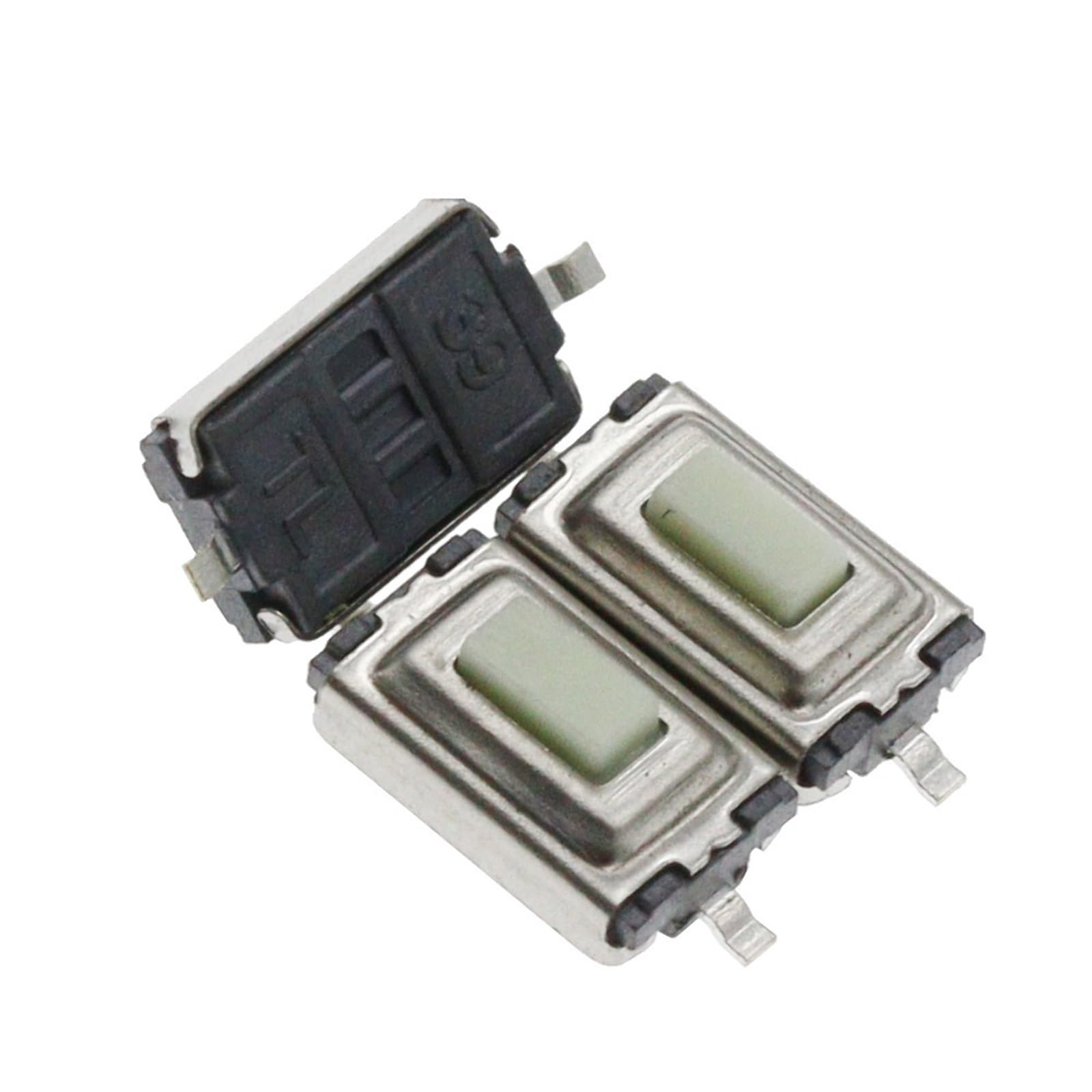 Microinterruptor táctil 3X6X2,5 de botón para llave de coche interruptor SMD de 2 pines 6