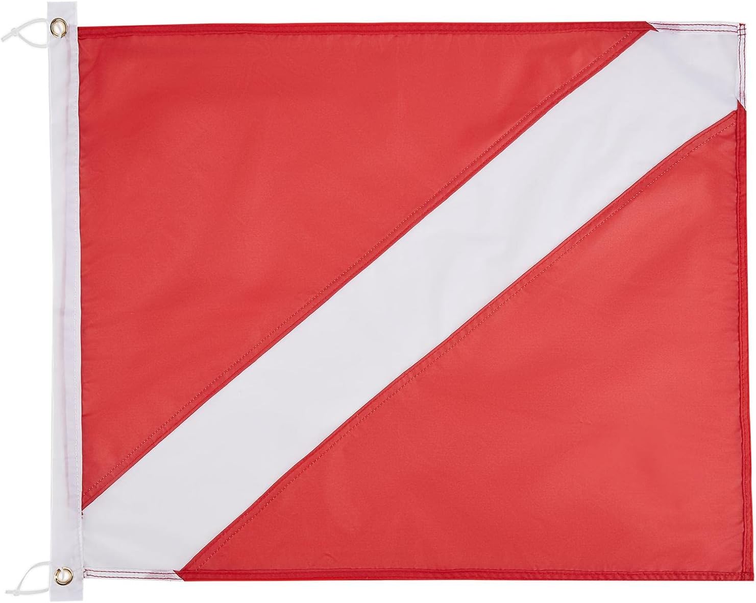 2 Pcs Dive Flag for Red Floating Dive Flags Sign,19.7 x 24 Inches